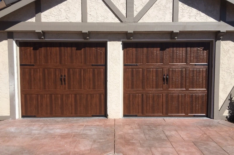 New Wood French Door Garage Doors